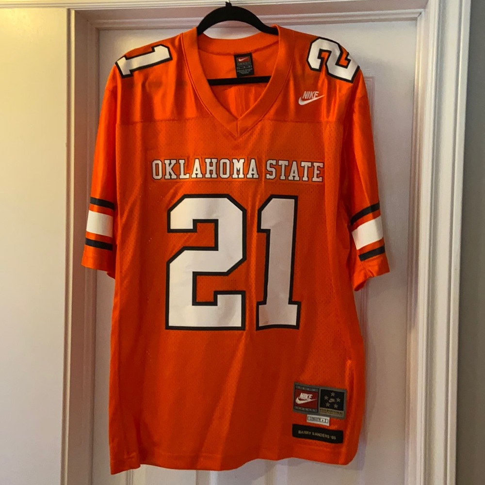 Nike Barry Sanders Oklahoma State jersey